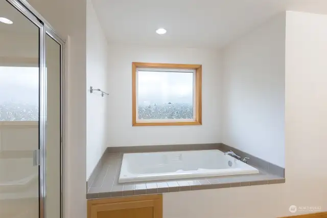 jetted soaking tub