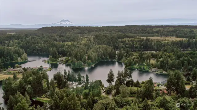 Aerial view of Lake St Clair - Deeded lake access and seasonal views!