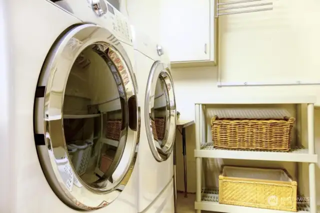 Laundry room.