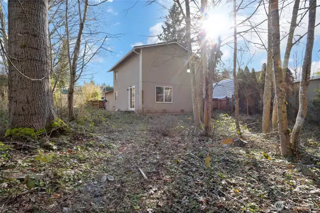 Back of home