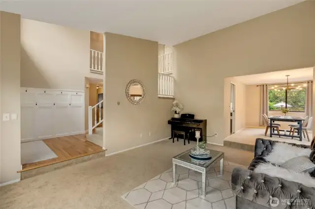 Formal Family Room and Entry Way
