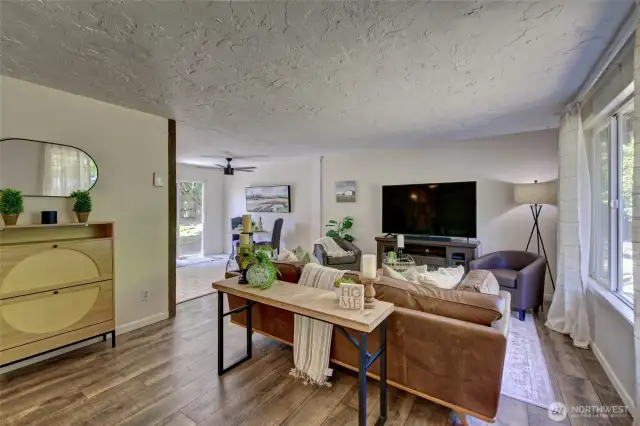 You'll love the new LVP flooring.