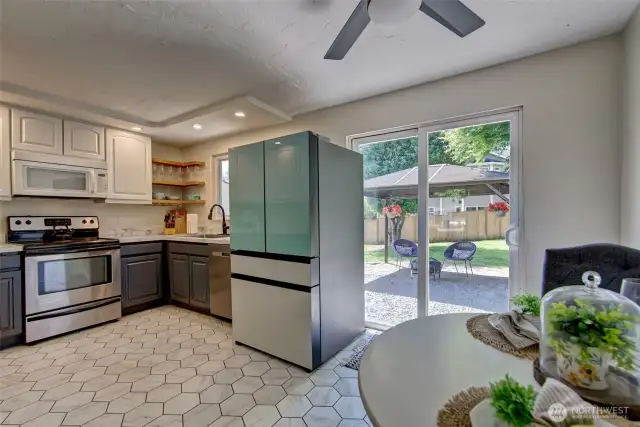 Newer refrigerator