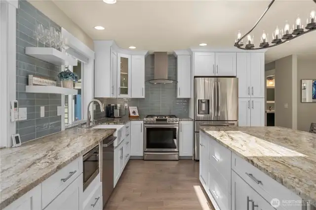 Hardwood floors flow throughout the main living areas!