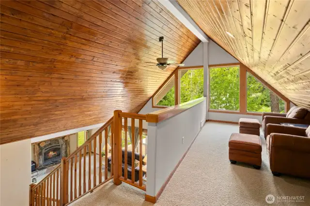 Loft sitting area
