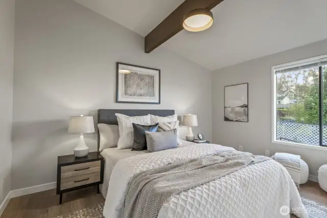 upstairs bedroom