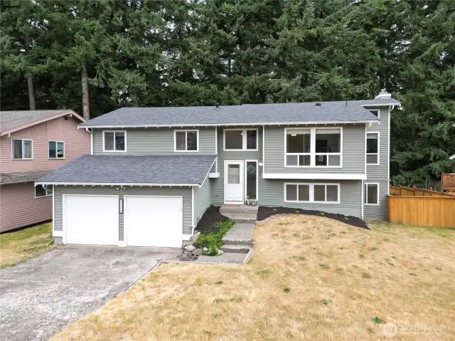 Exterior - Split-Level Home