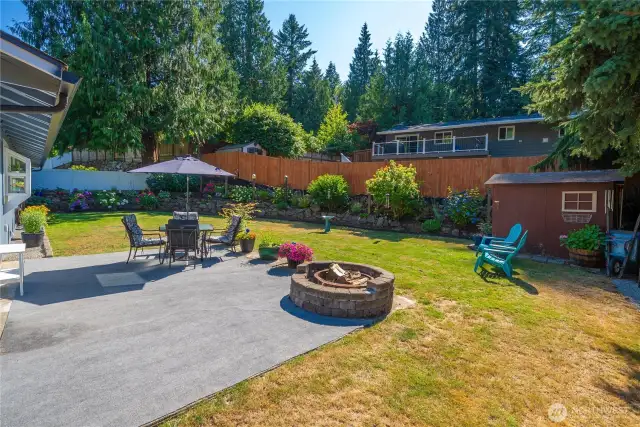 Firepit area