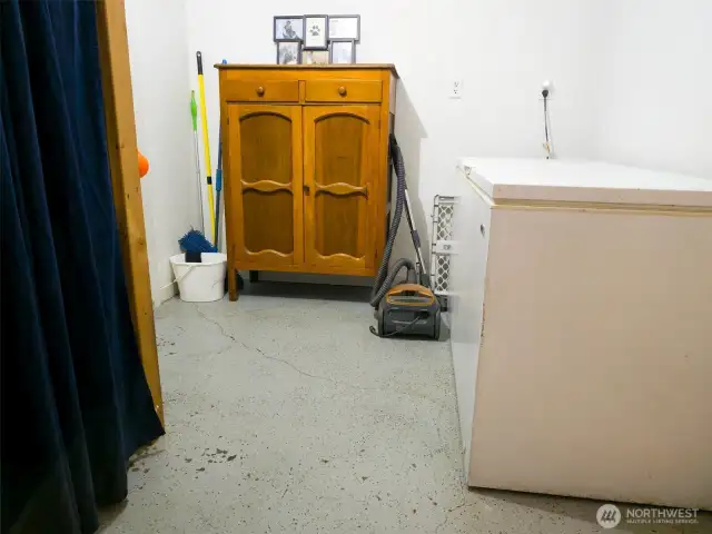 Storage room off Kitchen