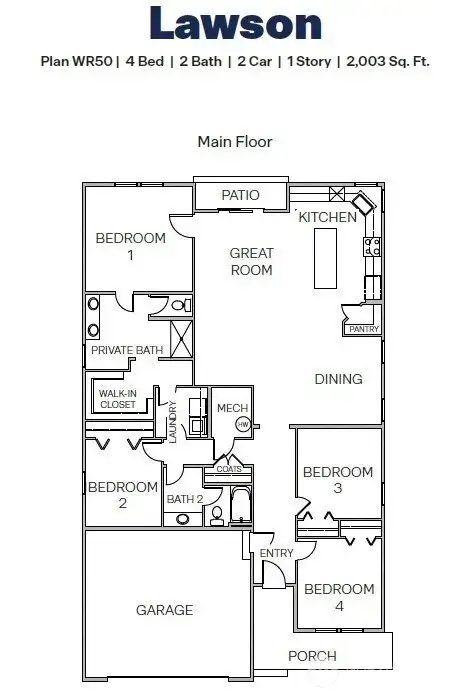 Lawson Floorplan