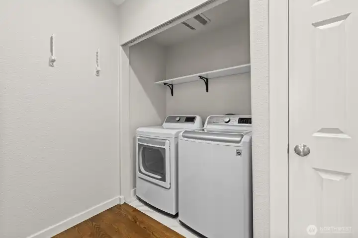 upper floor utility room