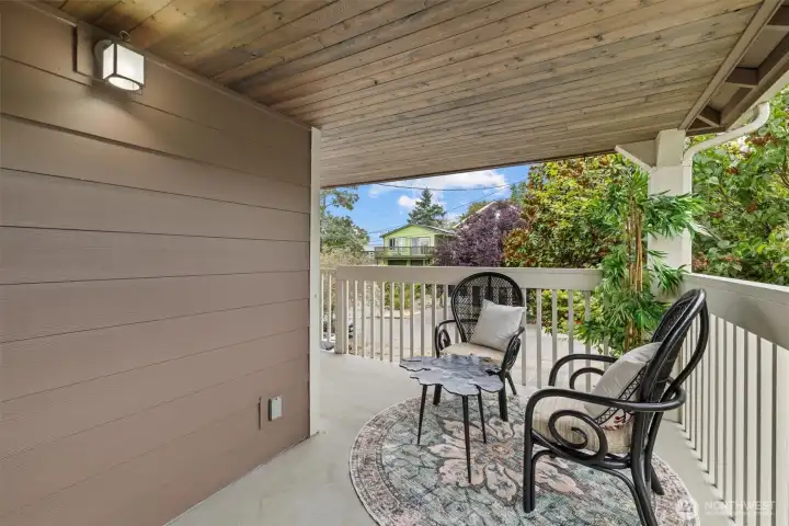 deck off the living room