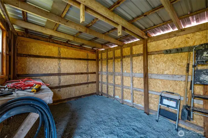 Nice size Workshop/Storage areas