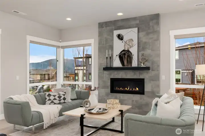 Great Room w/Gas Fireplace