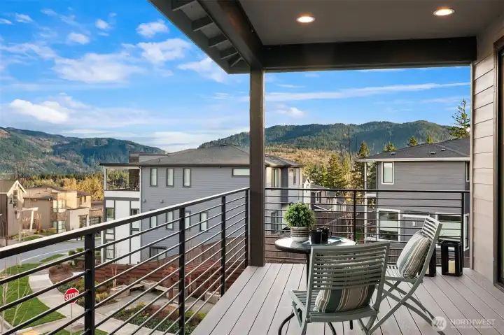 Private View Deck off Primary