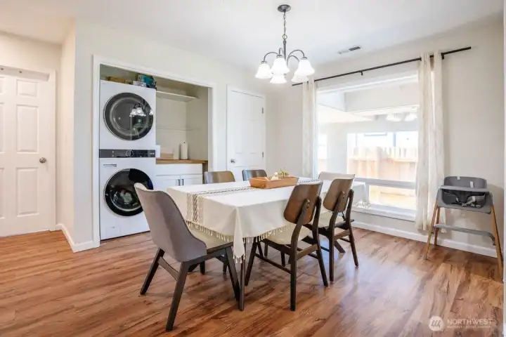 Dining Room and Laundry