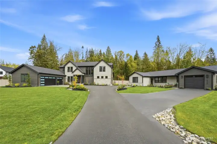 Welcome to this exceptional 2 home northwest designed property in Wildsky Estates featuring thoughtfully designed living spaces and modern sophistication.