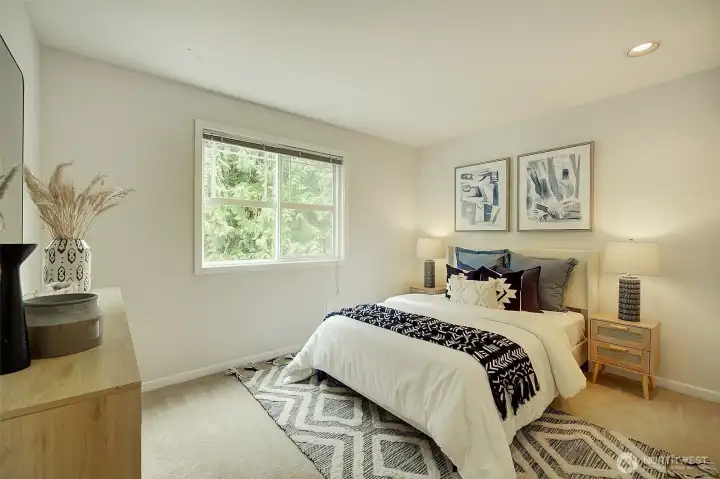 Bedroom two upper floor