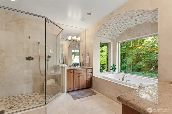 Spa-like primary bath Spa-like primary bath