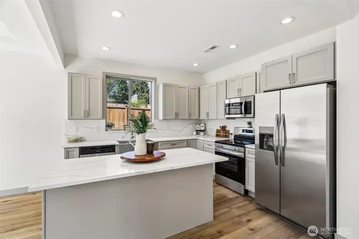 All new appliances stay!