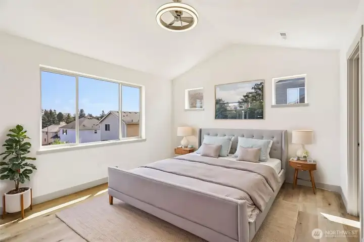 Primary bedroom with ensuite