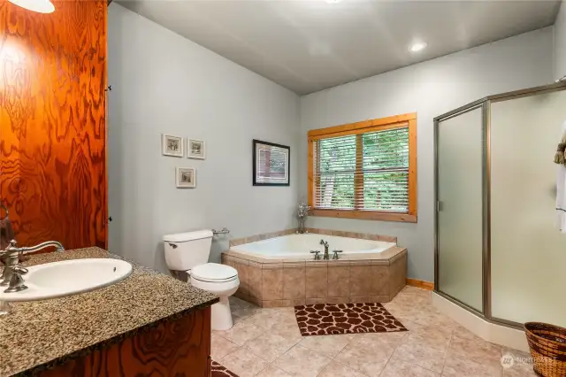 Main level full bathroom