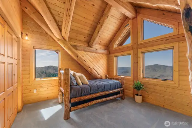 View of upstairs Twin Bedroom.