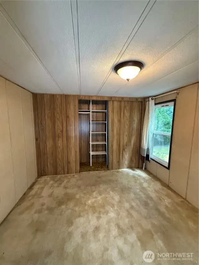 Closet for the back bedroom.