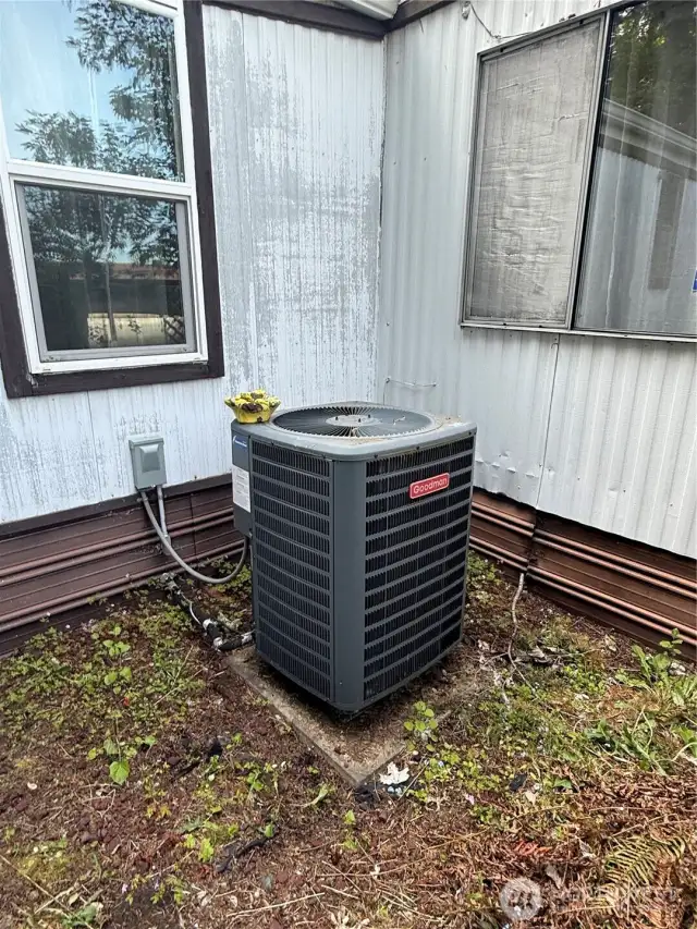 AC for summer comfort.