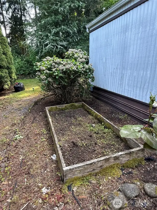 Garden space.