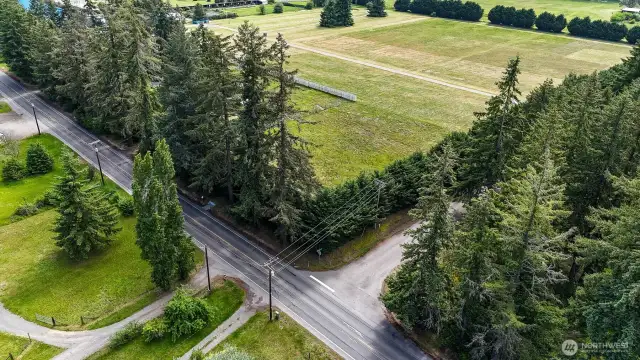 Paved roads - no gravel!
