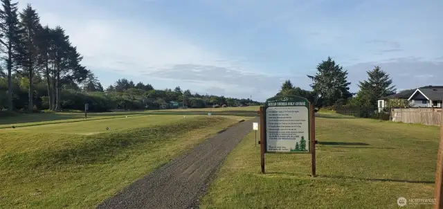 1st Hole Tee Box