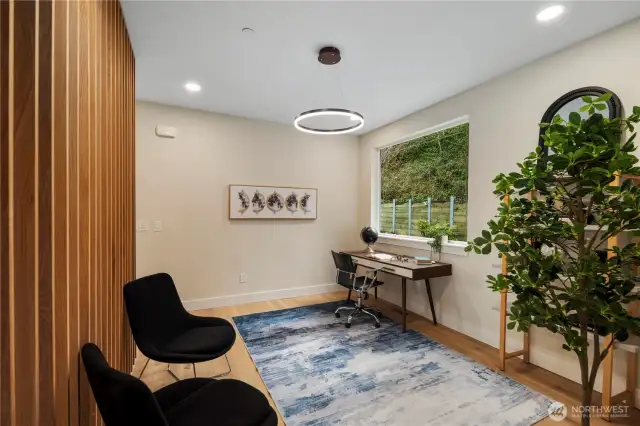 Office space next to front entry.