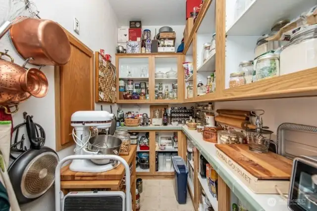 huge pantry - room for freezer