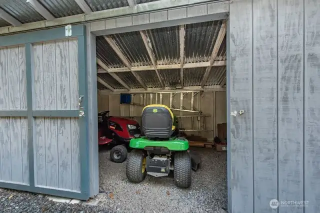 1 of 3 sheds - this is for the lawnmower