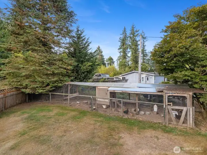 Large lot, nearly half an acre.