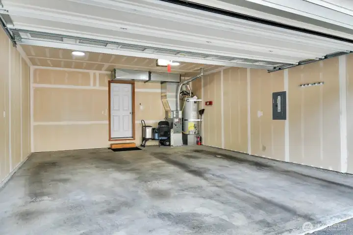 2 Car Attached Garage