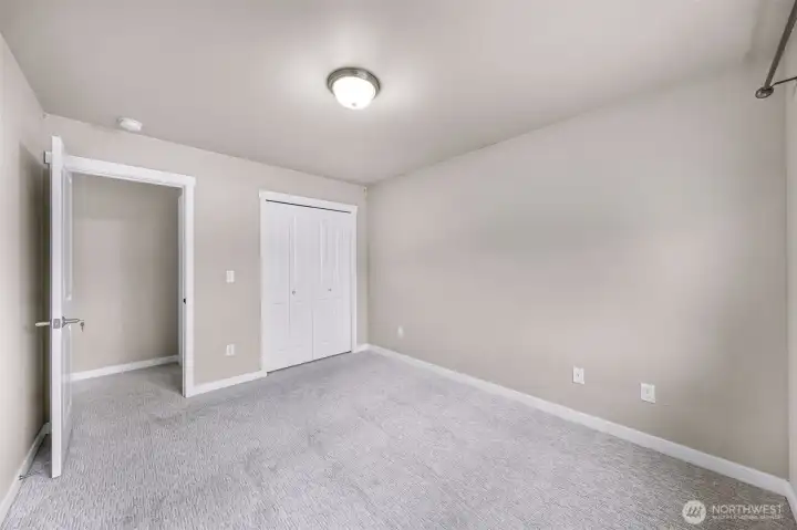 2nd Bedroom with brand new plush carpet