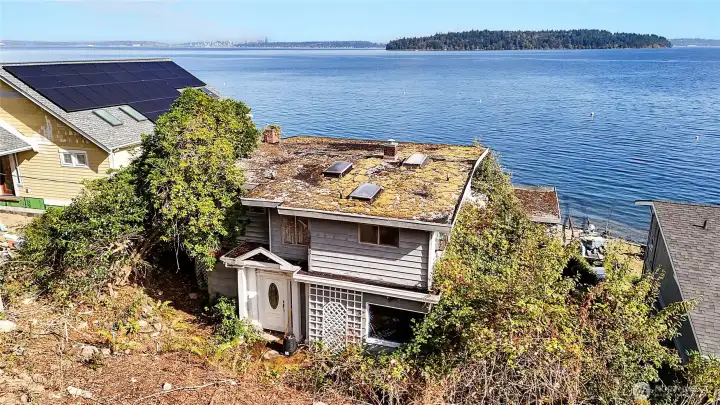 The old house, it might be able to be salvaged but it will be significant project.