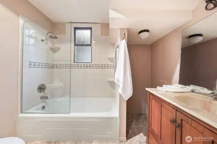 Main floor bathroom.