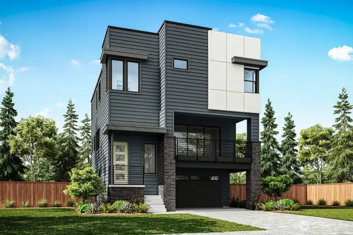 Rendering of front of home (Facade, Ext Colors, Interior Photos & Floor Plans for illustrative purposes only. Actual Facade, Ext Colors, Interiors & Floor Plans may differ.)