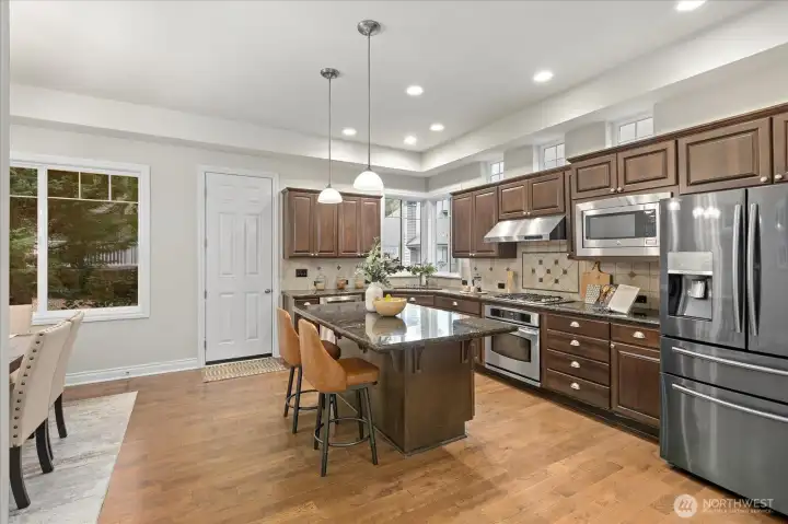Spacious Kitchen on Main Floor