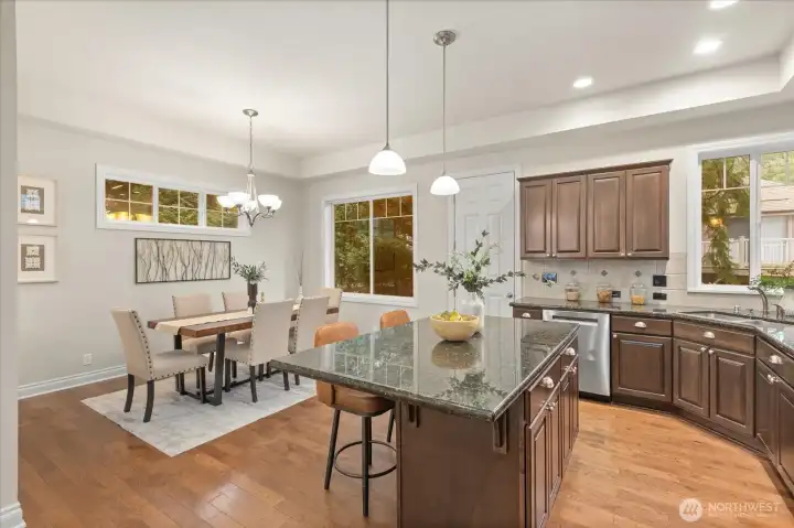 Dining Space off the Kitchen