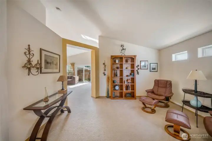 Lots of natural light throughout