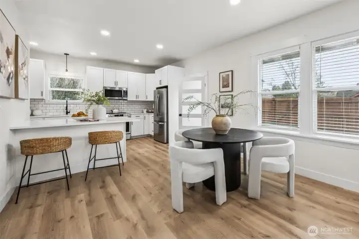 Kitchen with Eating Area