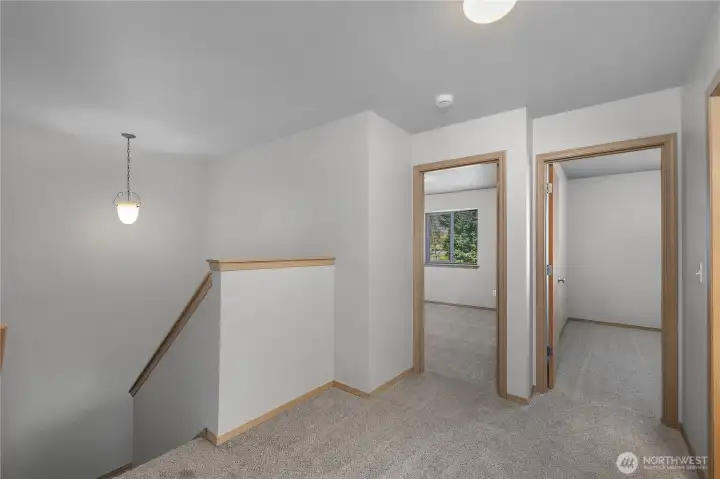 Second floor landing.