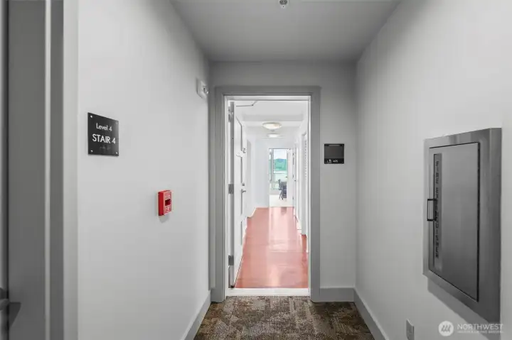 Located on the 4th Floor with elevator access!
