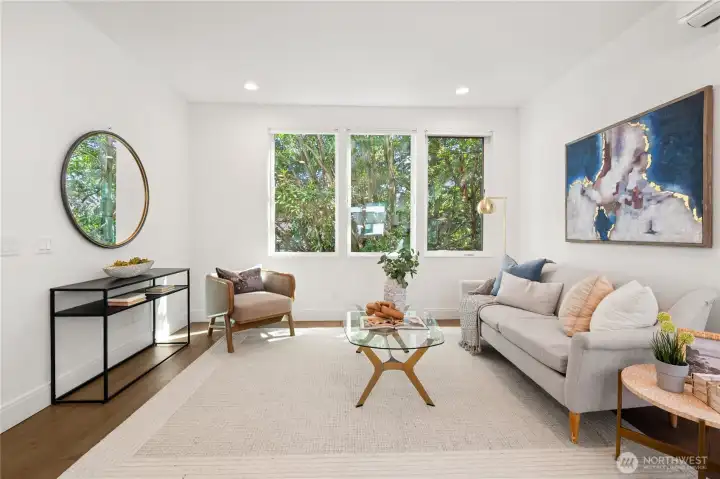 Bright oversized living room Bright oversized living room