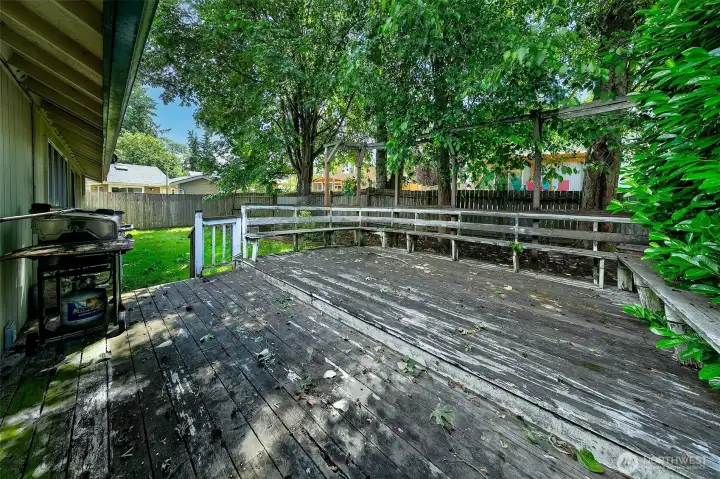 Large deck Large deck