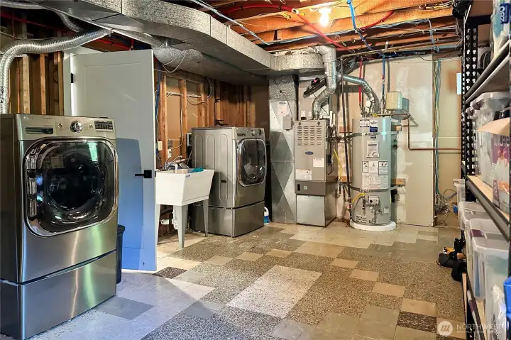 Laundry and utility room